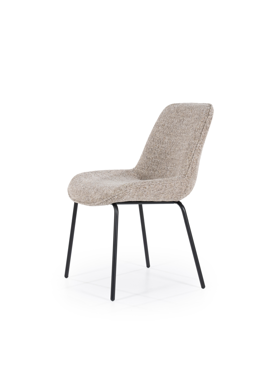 Minimalist Upholstered Dining Chairs (2) | Oroa.com