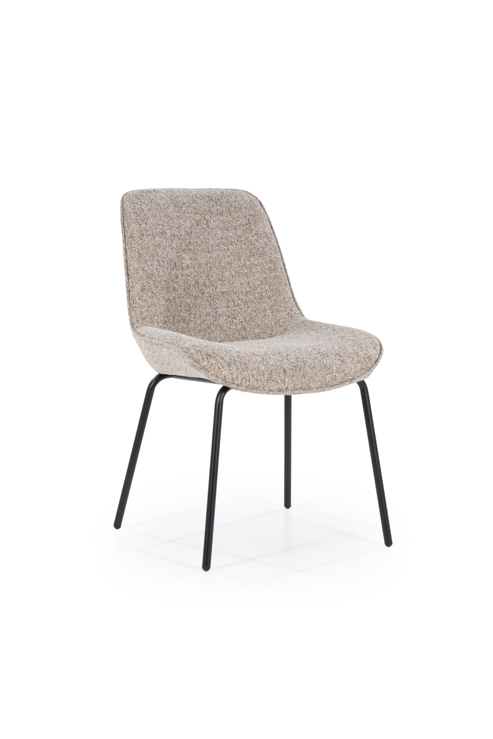 Minimalist Upholstered Dining Chairs (2) | Oroa.com