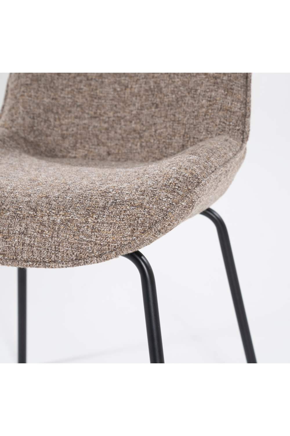 Minimalist Upholstered Dining Chairs (2) | Oroa.com