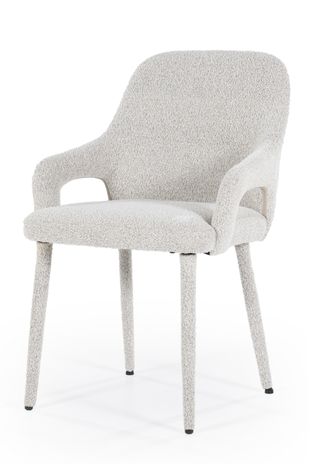 Fabric Covered Dining Armchairs (2) | By-Boo Fika | OROA.com