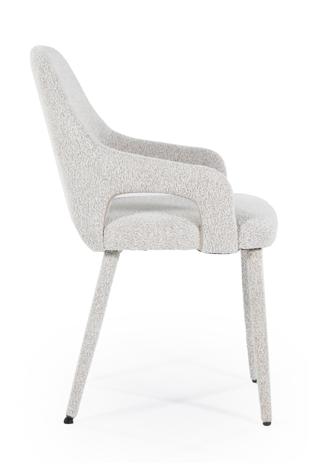 Fabric Covered Dining Armchairs (2) | By-Boo Fika | OROA.com