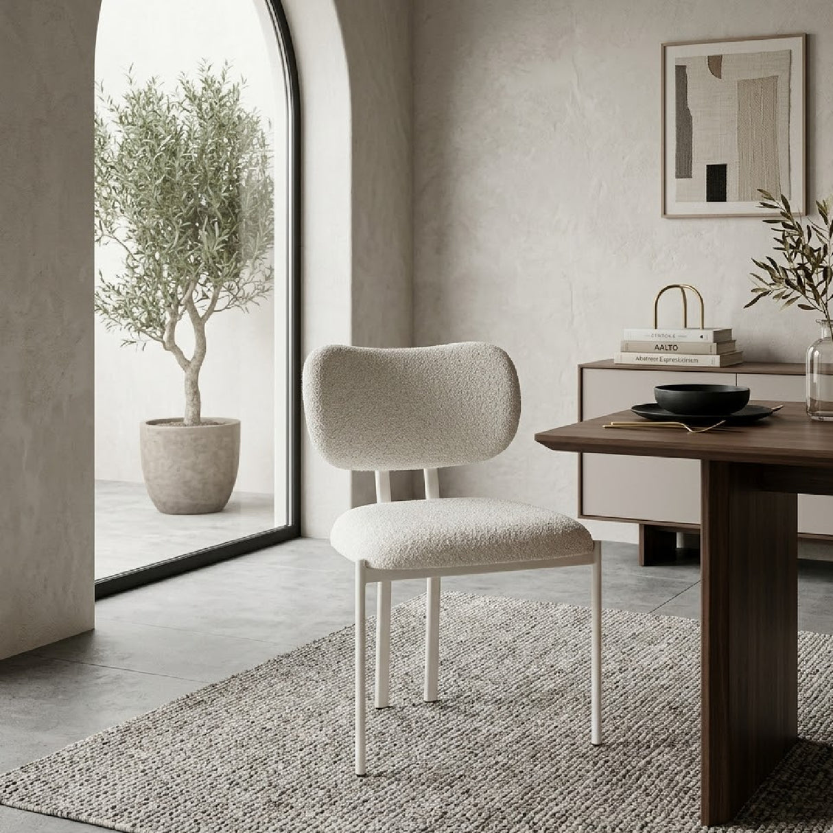 Padded Armless Dining Chairs (2) | Oroa.com