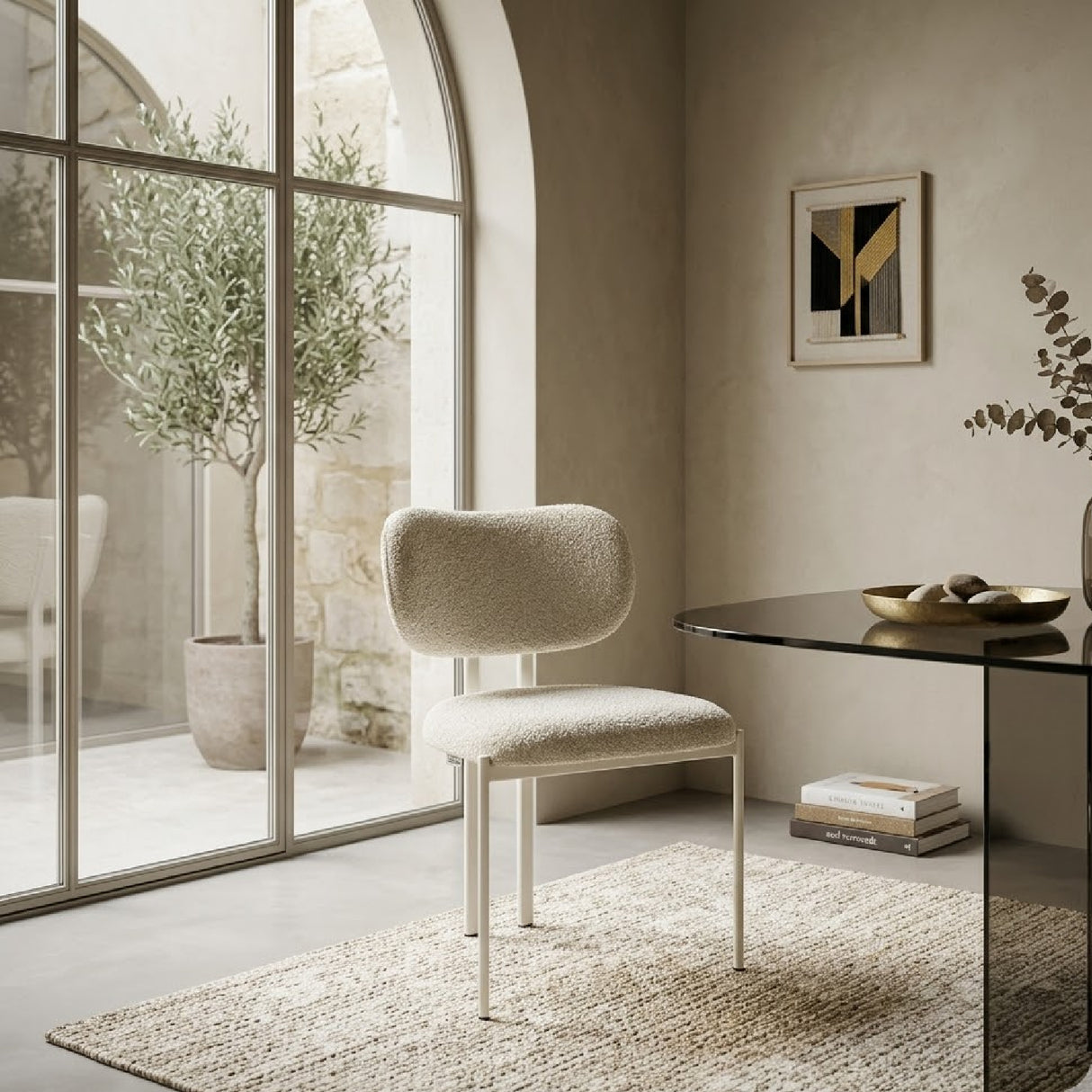 Padded Armless Dining Chairs (2) | Oroa.com