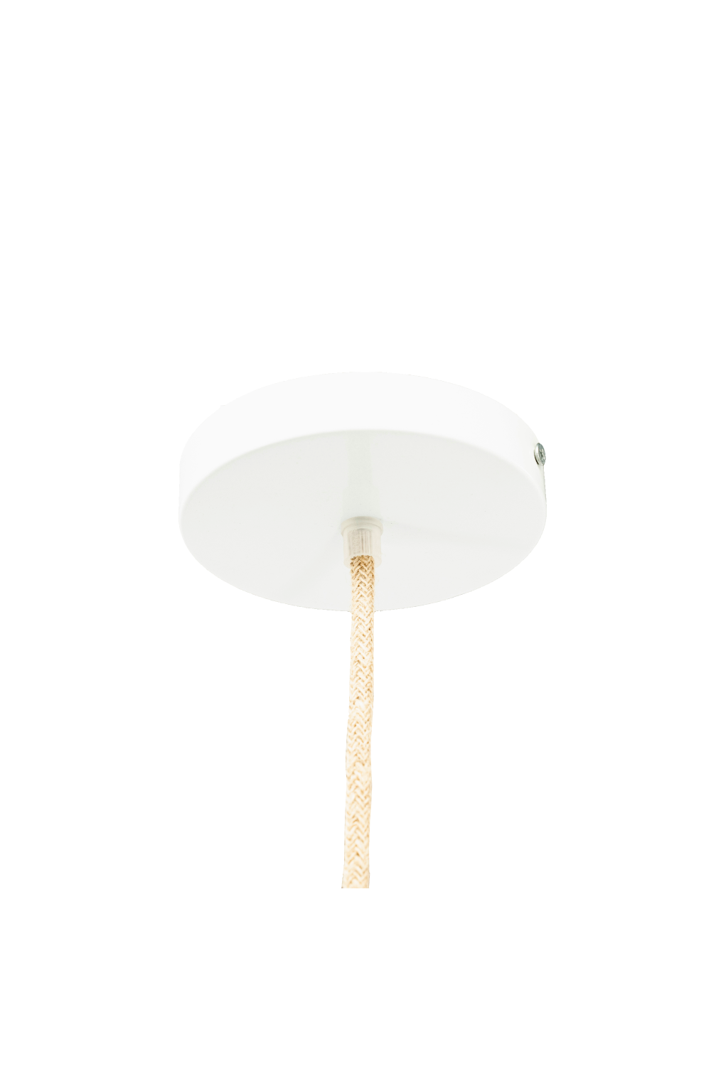 Natural Fiber Fluted Pendant Light | Oroa.com