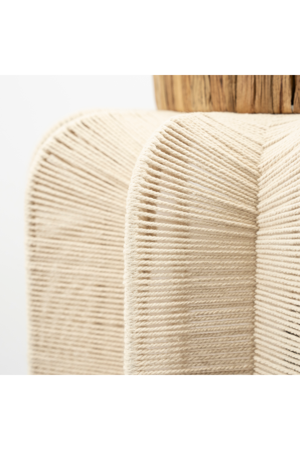 Natural Fiber Fluted Pendant Light | Oroa.com