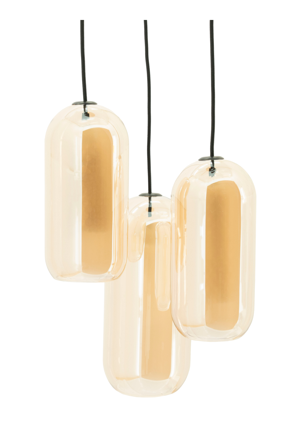 Painted Glass Pendant Lamp | By-Boo Shona | OROA.com