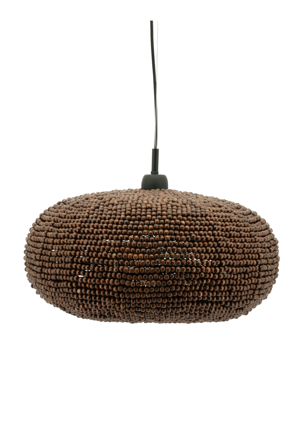 Wooden Beads Pendant Lamp | By-Boo Shanga | OROA.com