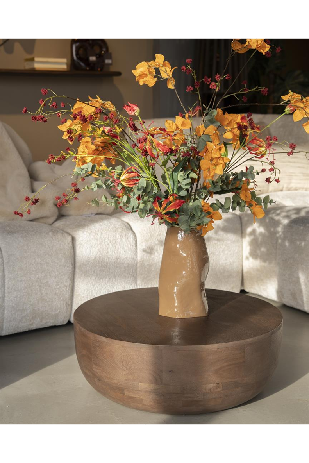 Lacquered Mango Wood Coffee Table | By-Boo Welcome | OROA.com