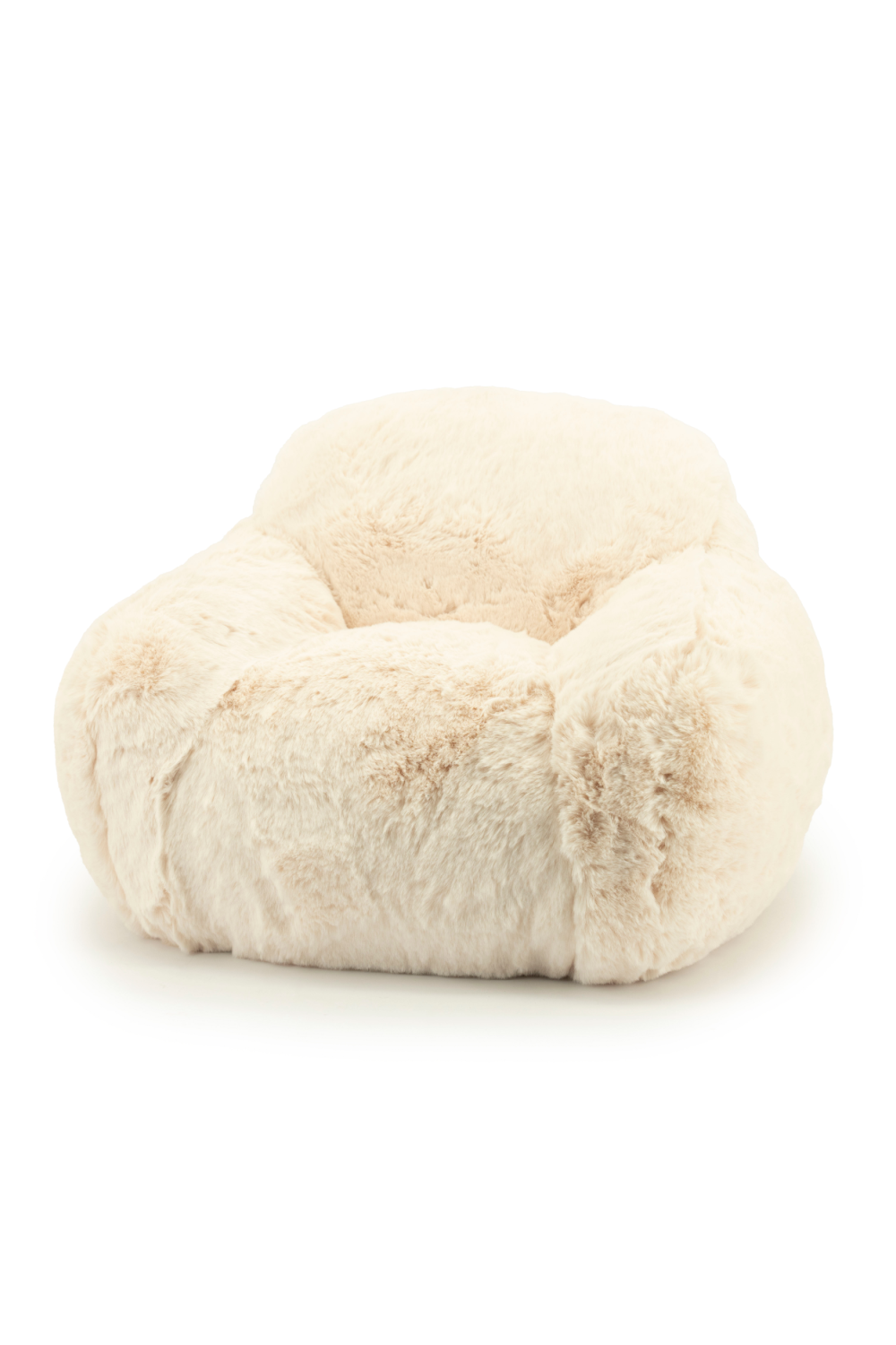 Fur Fabric Lounge Chair | Oroa.com