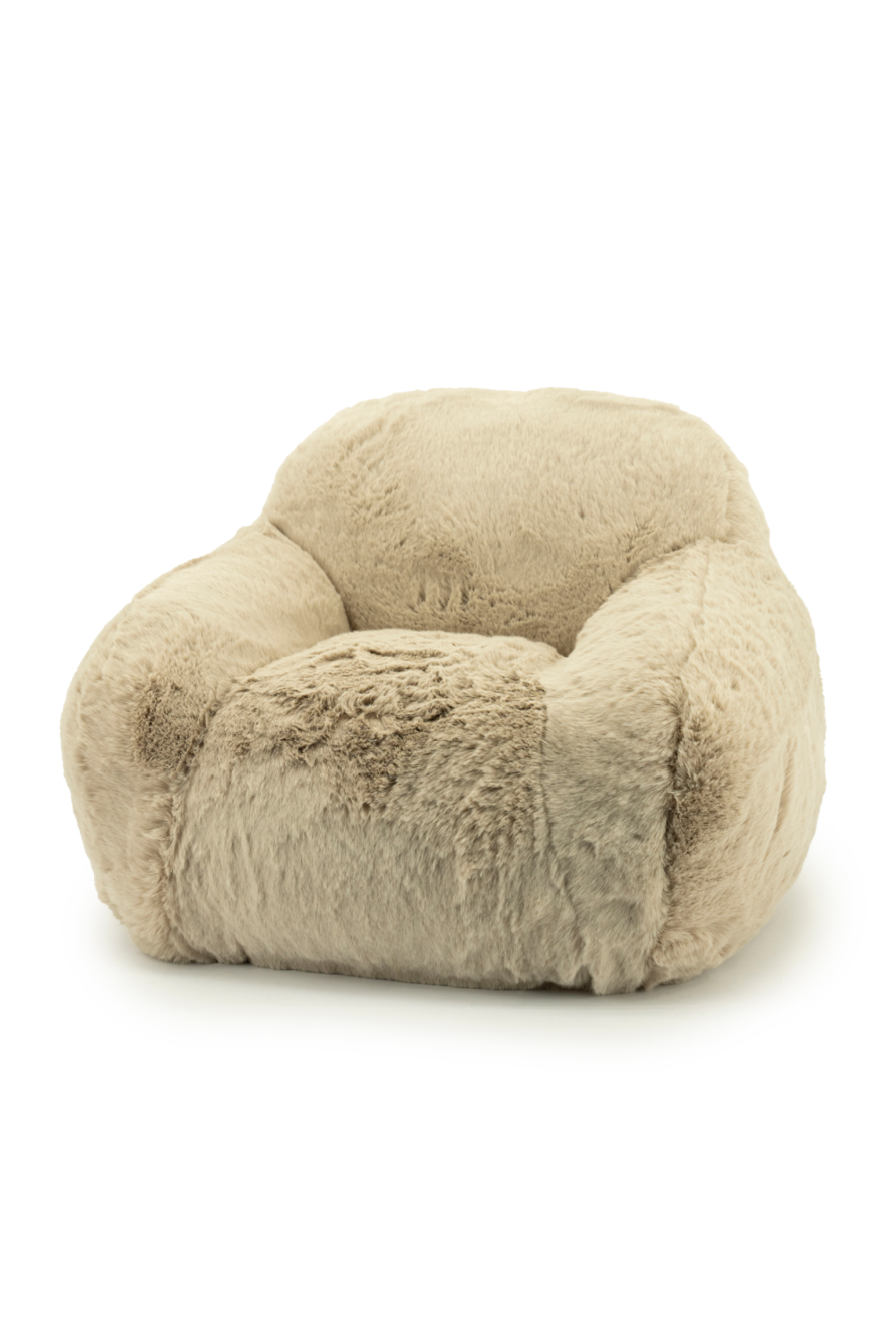 Fur Fabric Lounge Chair | Oroa.com