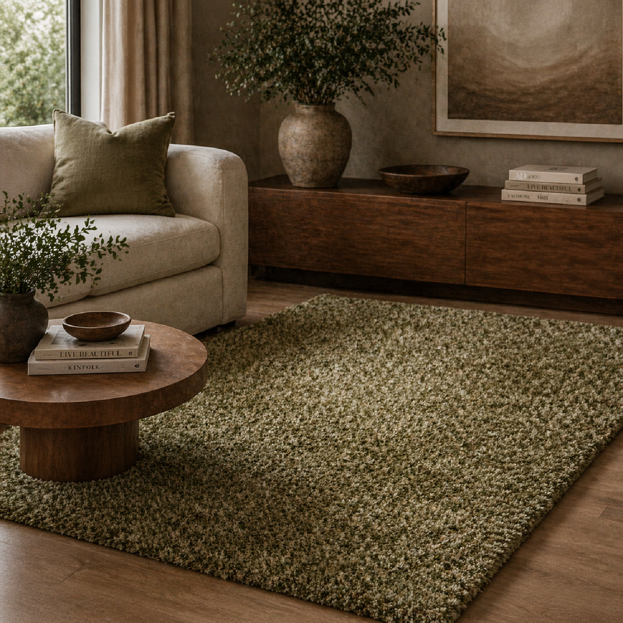 Shaggy Plush Carpet 5' x 8' | Oroa.com