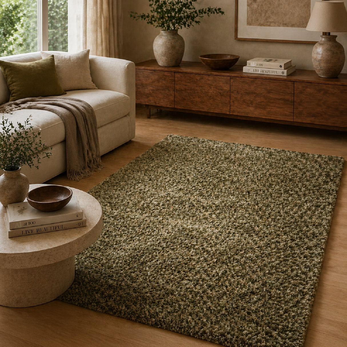 Shaggy Plush Carpet 6' x 10' | Oroa.com