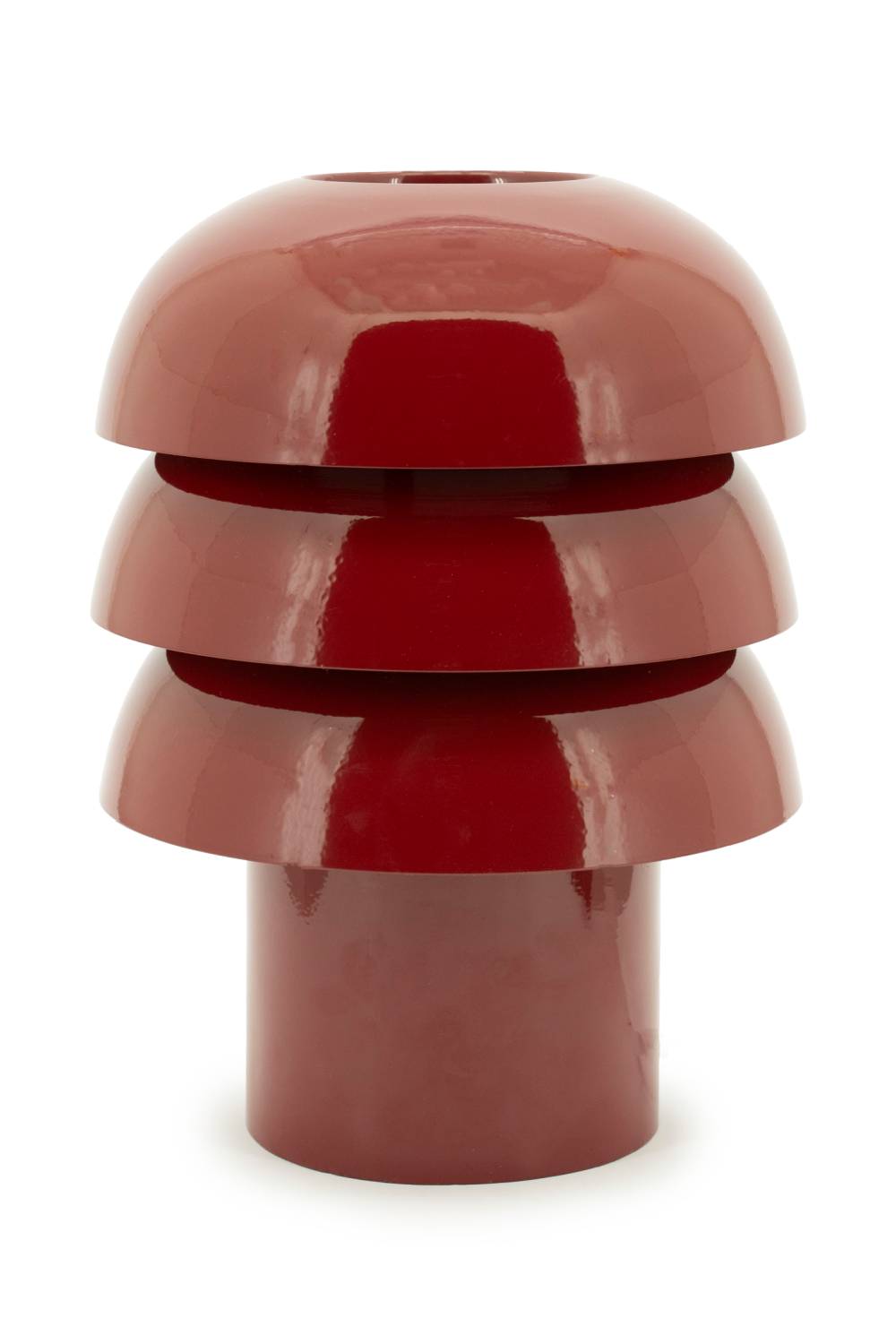 Glossy Iron Tiered Table Lamp | By-Boo Curo | OROA.com