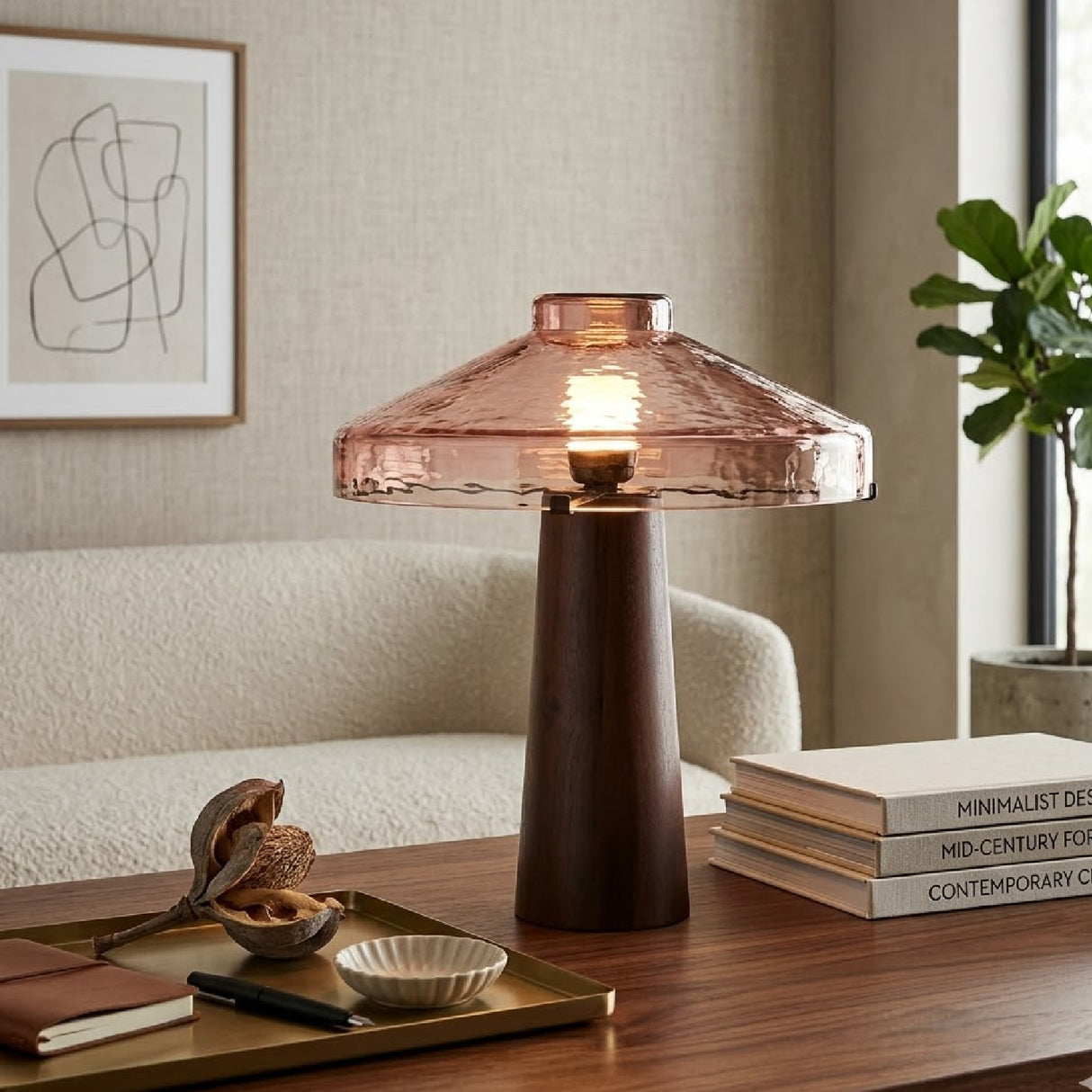 Frosted Glass Table Lamp | Oroa.com