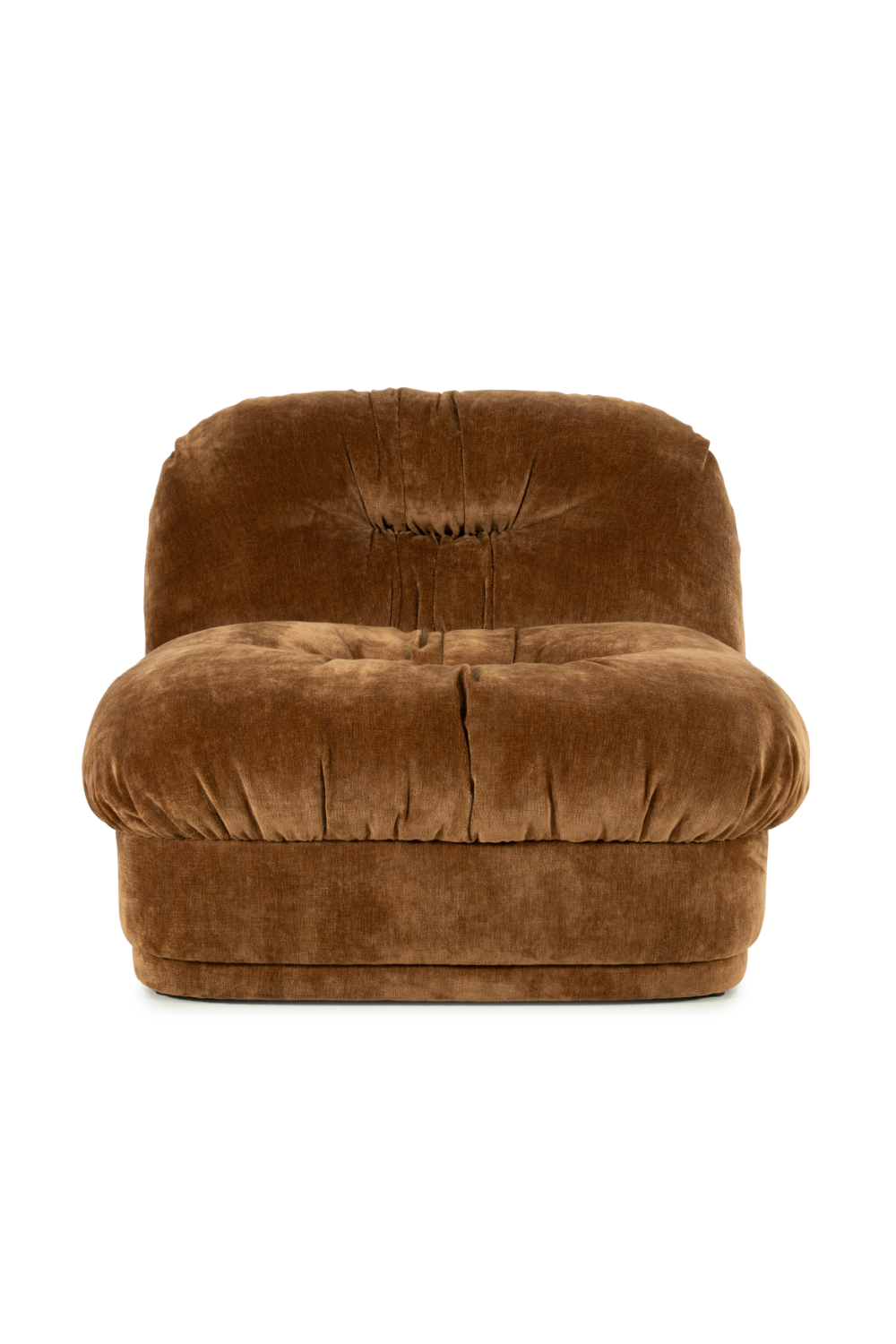 Fully-Upholstered Wrinkled Lounge Chair | Oroa.com