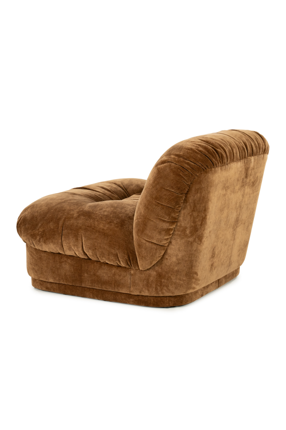 Fully-Upholstered Wrinkled Lounge Chair | By-Boo Nook | Oroa.com