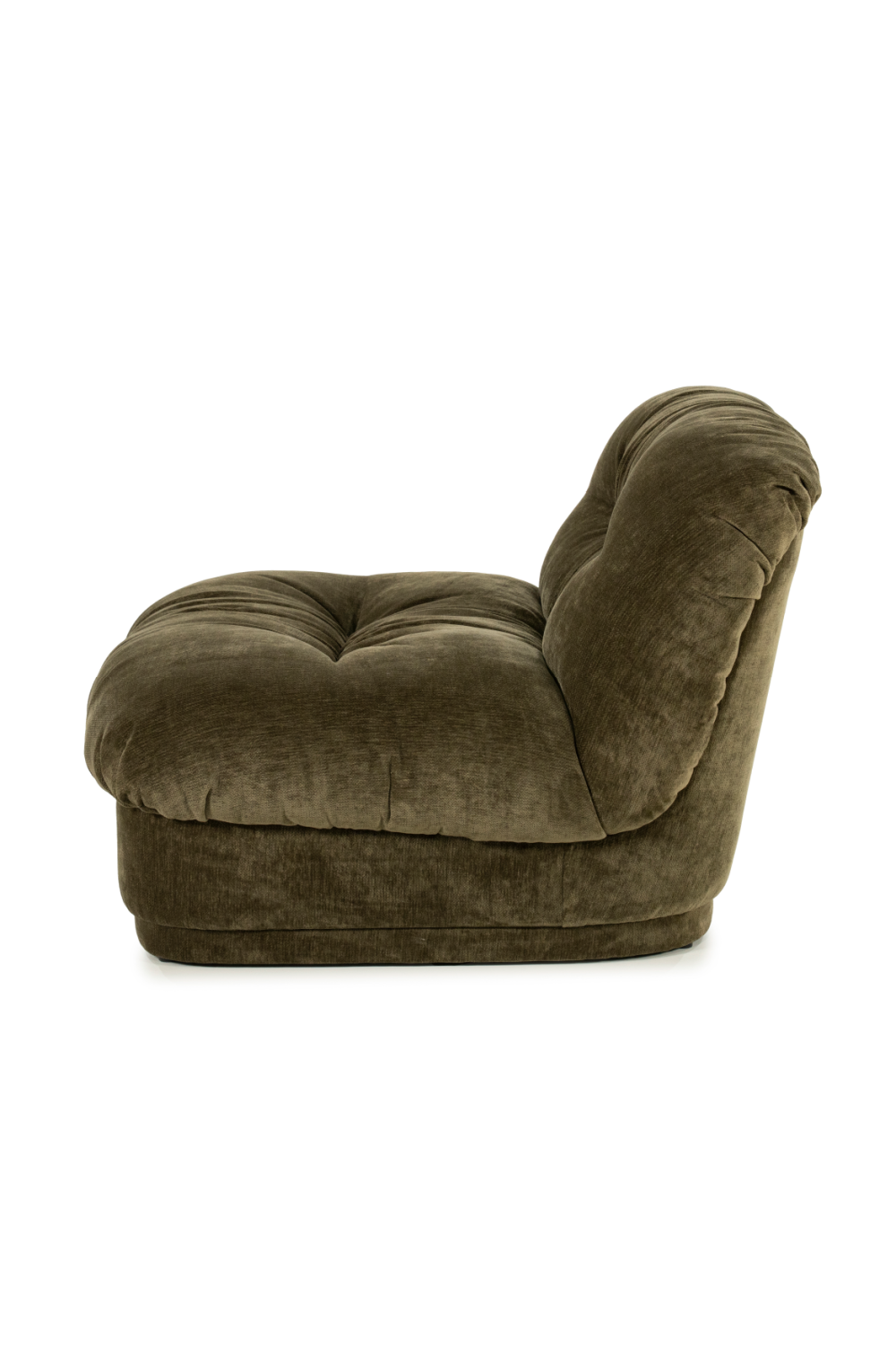 Fully-Upholstered Wrinkled Lounge Chair | Oroa.com