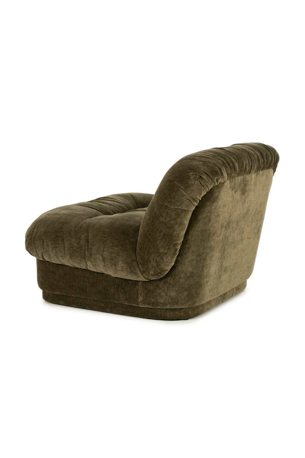 Fully-Upholstered Wrinkled Lounge Chair | By-Boo Nook | Oroa.com