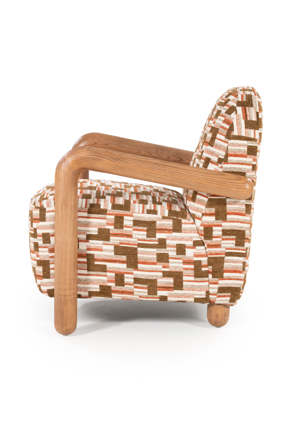 Wood-Framed Lounge Chair | By-Boo Retrova | Oroa.com