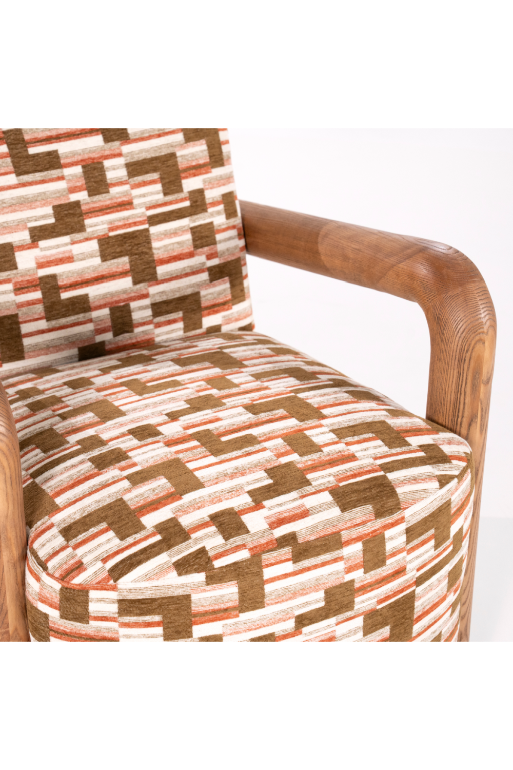 Wood-Framed Lounge Chair | By-Boo Retrova | Oroa.com