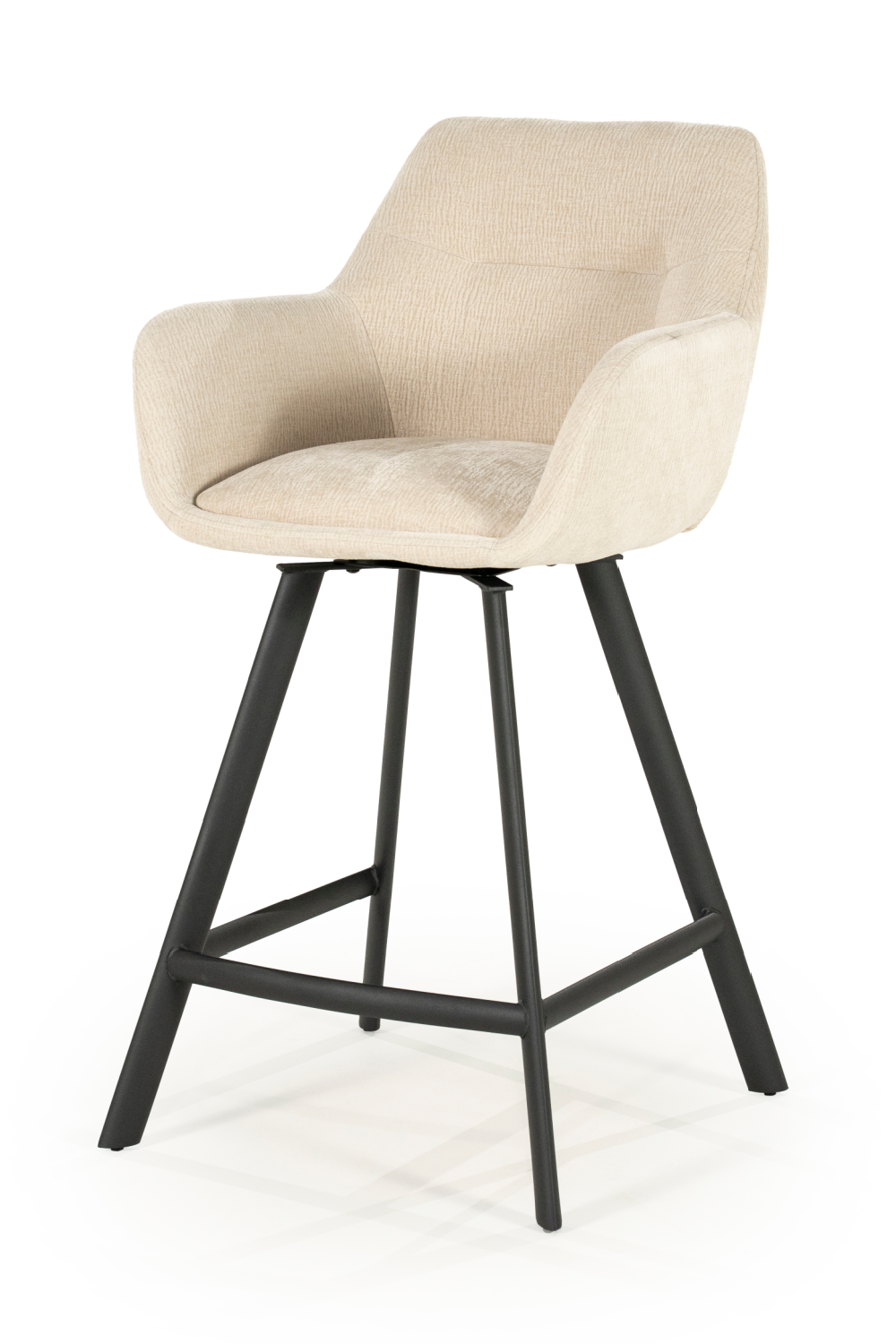 Upholstered Bar Stool with Arms | Oroa.com