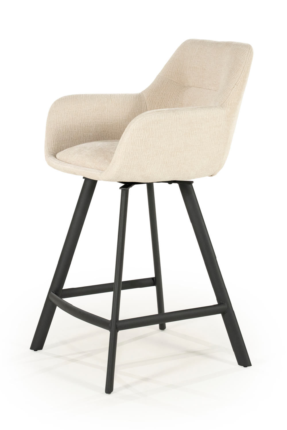 Upholstered Bar Stool with Arms | Oroa.com