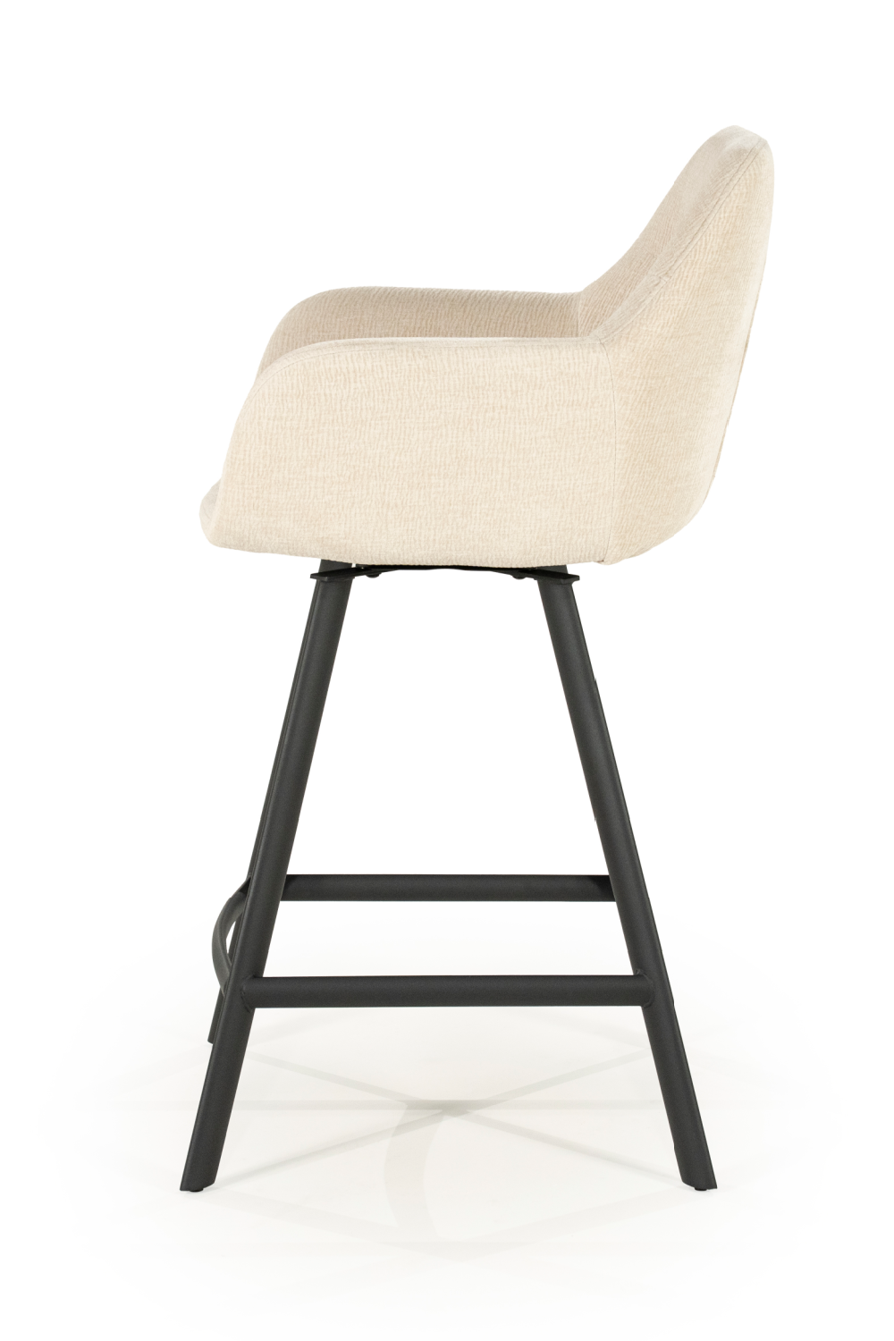 Upholstered Bar Stool with Arms | Oroa.com