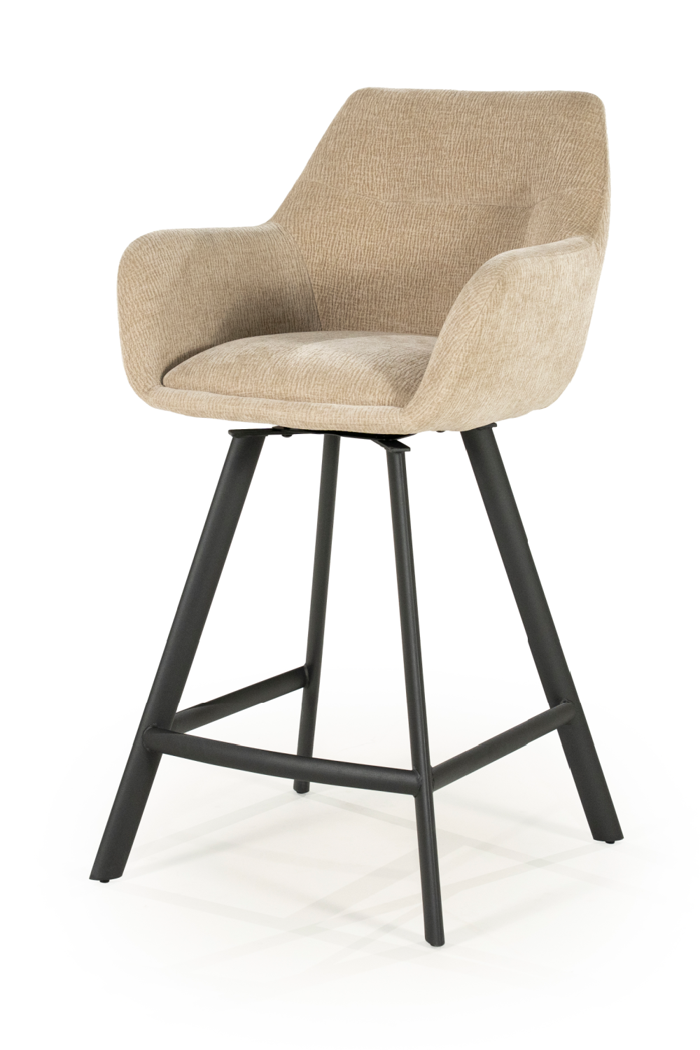 Upholstered Bar Stool with Arms | Oroa.com
