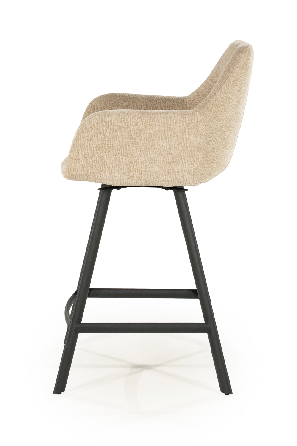 Upholstered Bar Stool with Arms | Oroa.com