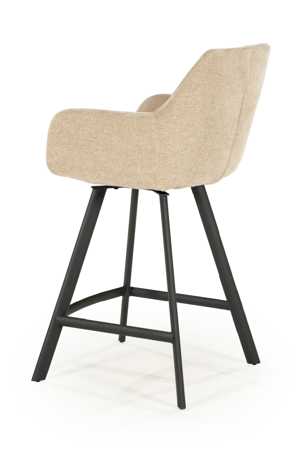 Upholstered Bar Stool with Arms | Oroa.com