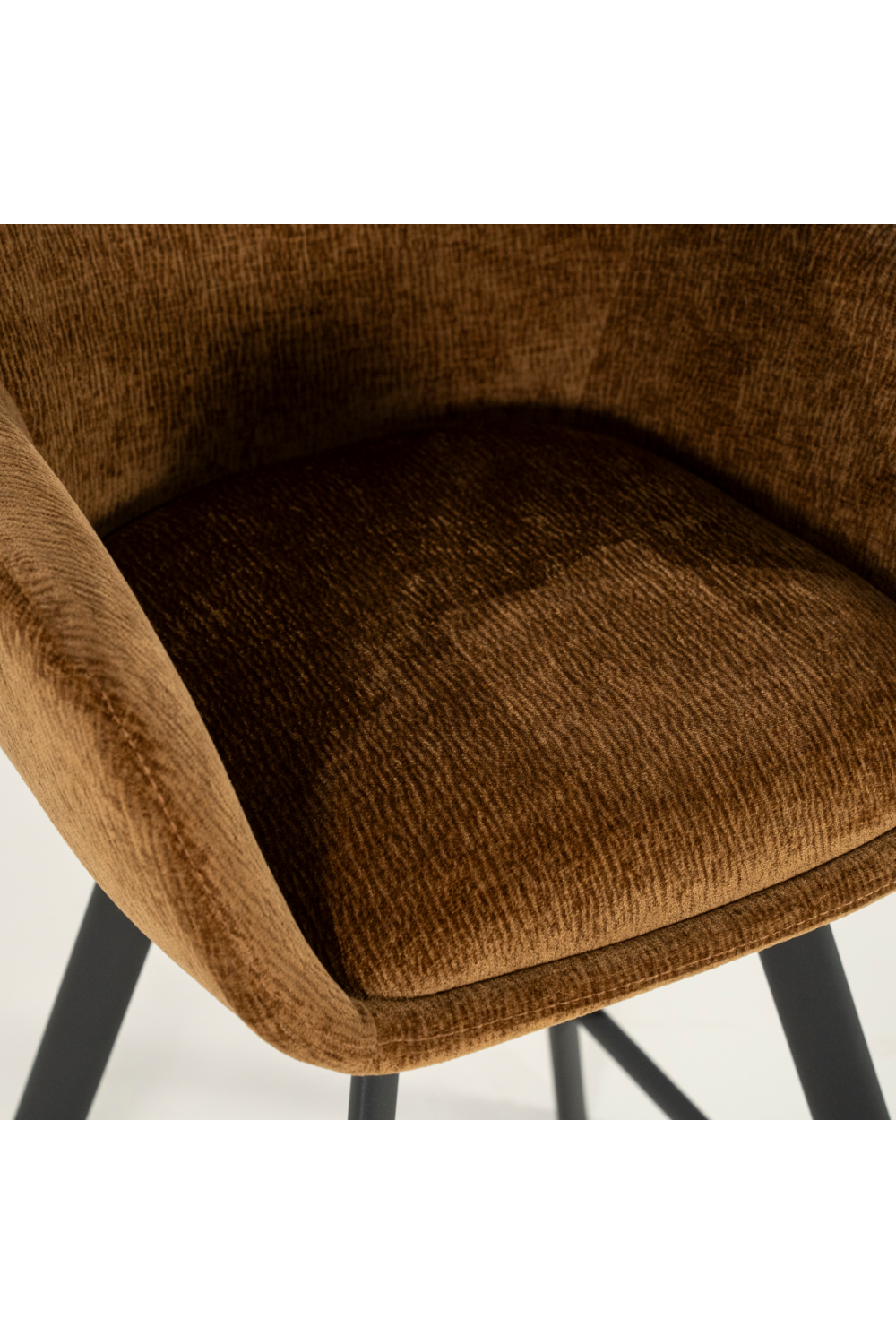 Upholstered Bar Stool with Arms | By-Boo Bliss | Oroa.com