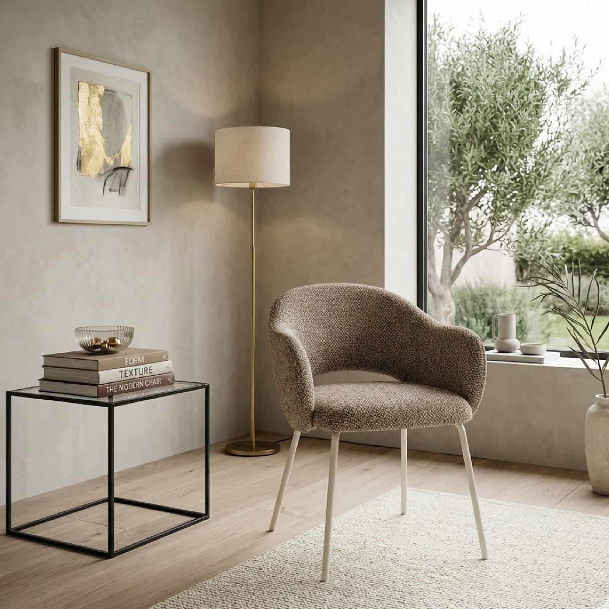Cut-Out Back Dining Armchairs (2) | Oroa.com