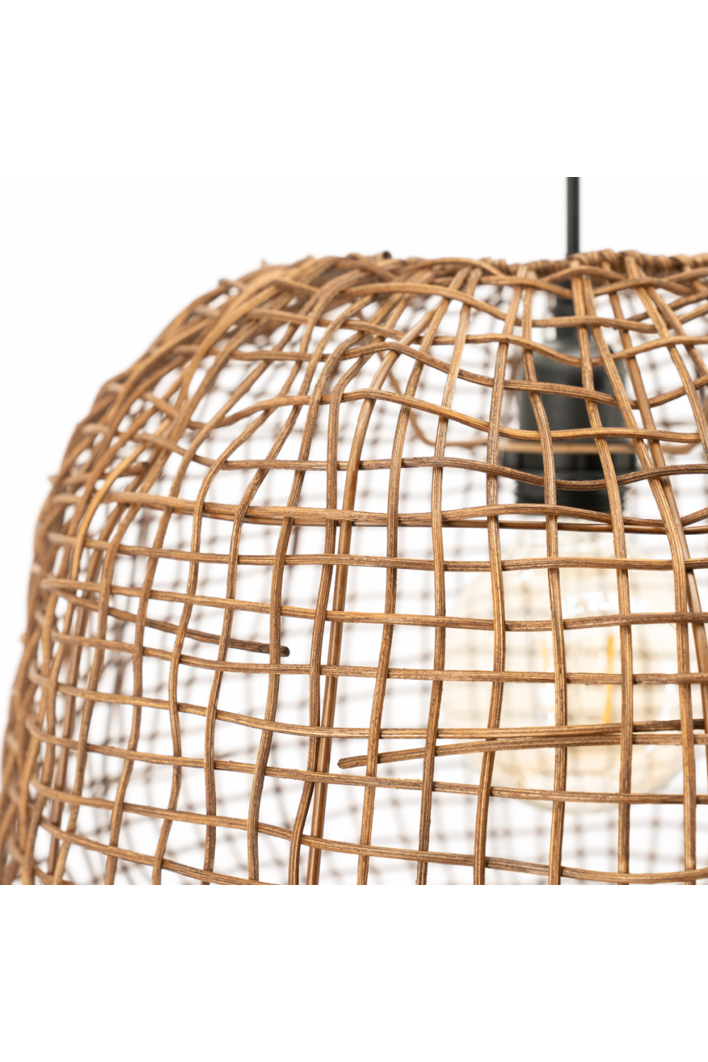 Rattan Rustic Pendant Light | By-Boo Hata | Oroa.com
