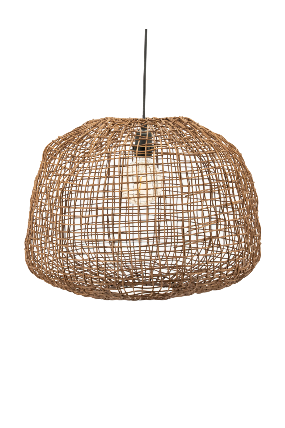 Rattan Rustic Pendant Light | By-Boo Hata | Oroa.com