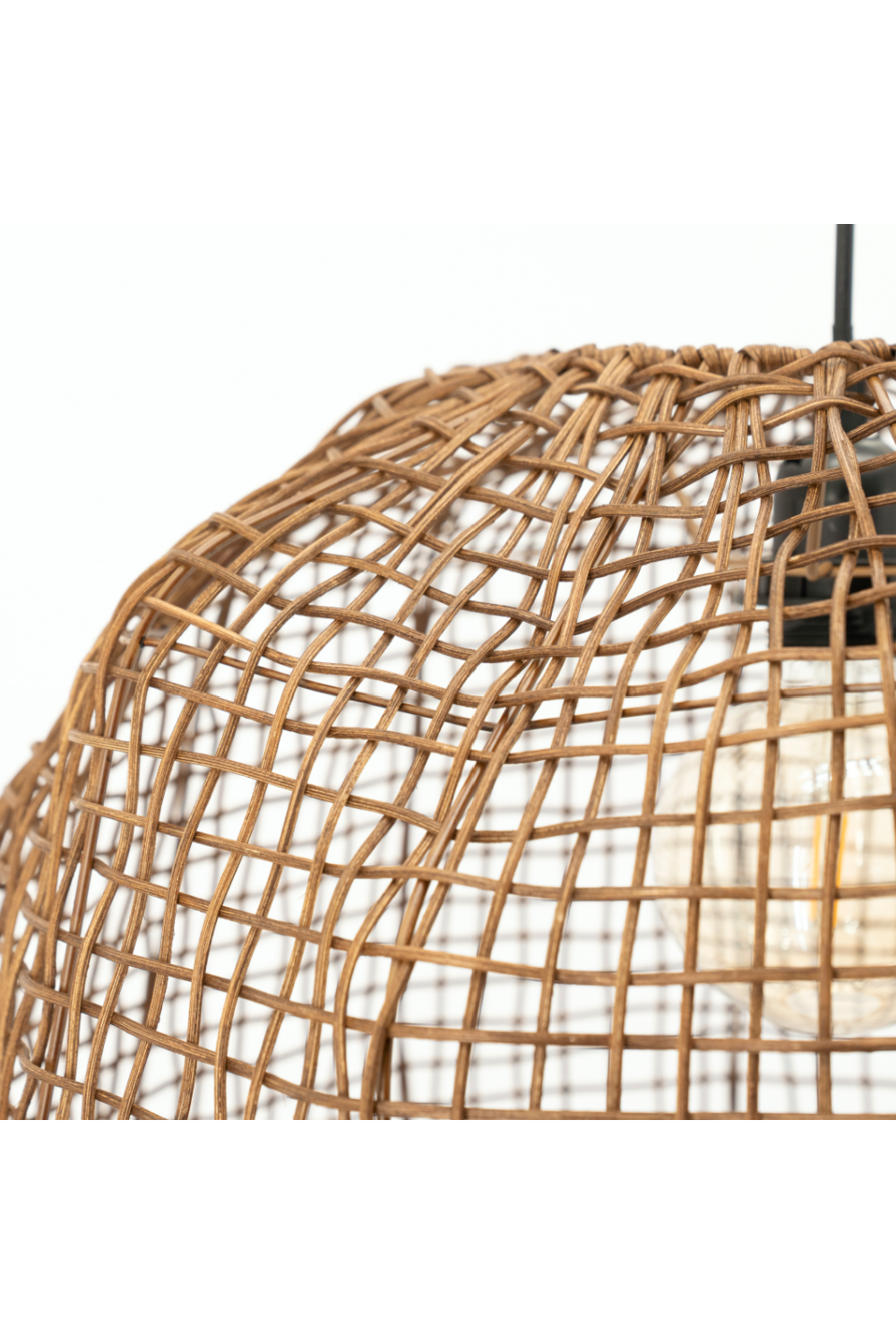 Rattan Rustic Pendant Light | Oroa.com