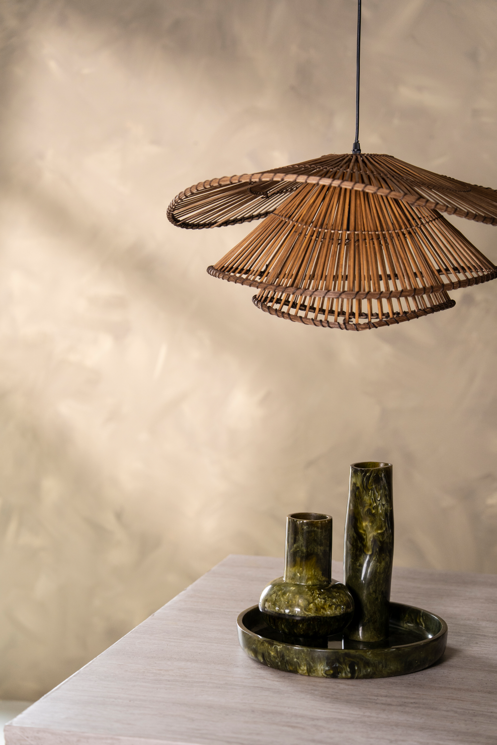 Bamboo Tiered Chandelier | Oroa.com