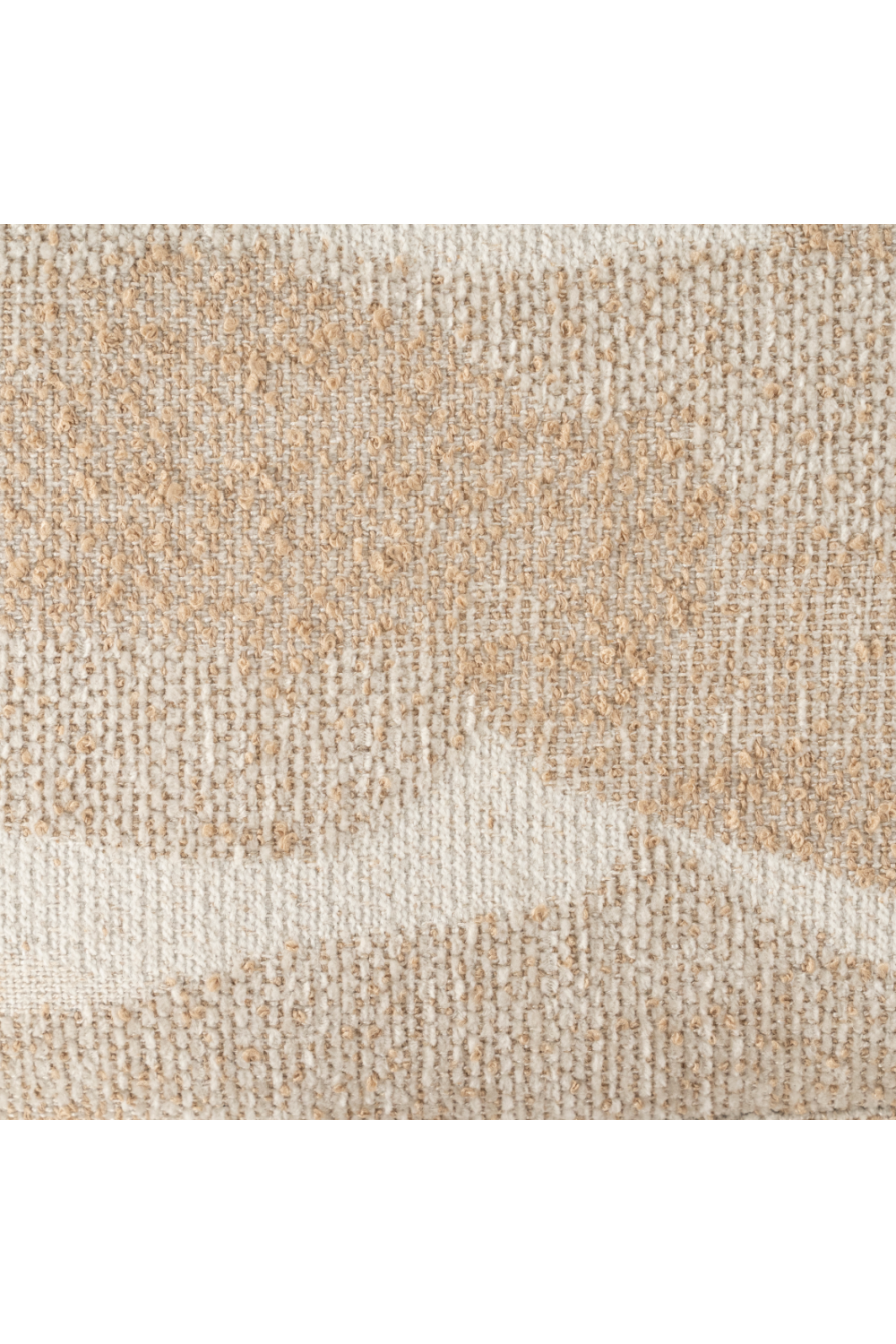 Printed Fabric Square Pouf S | Oroa.com