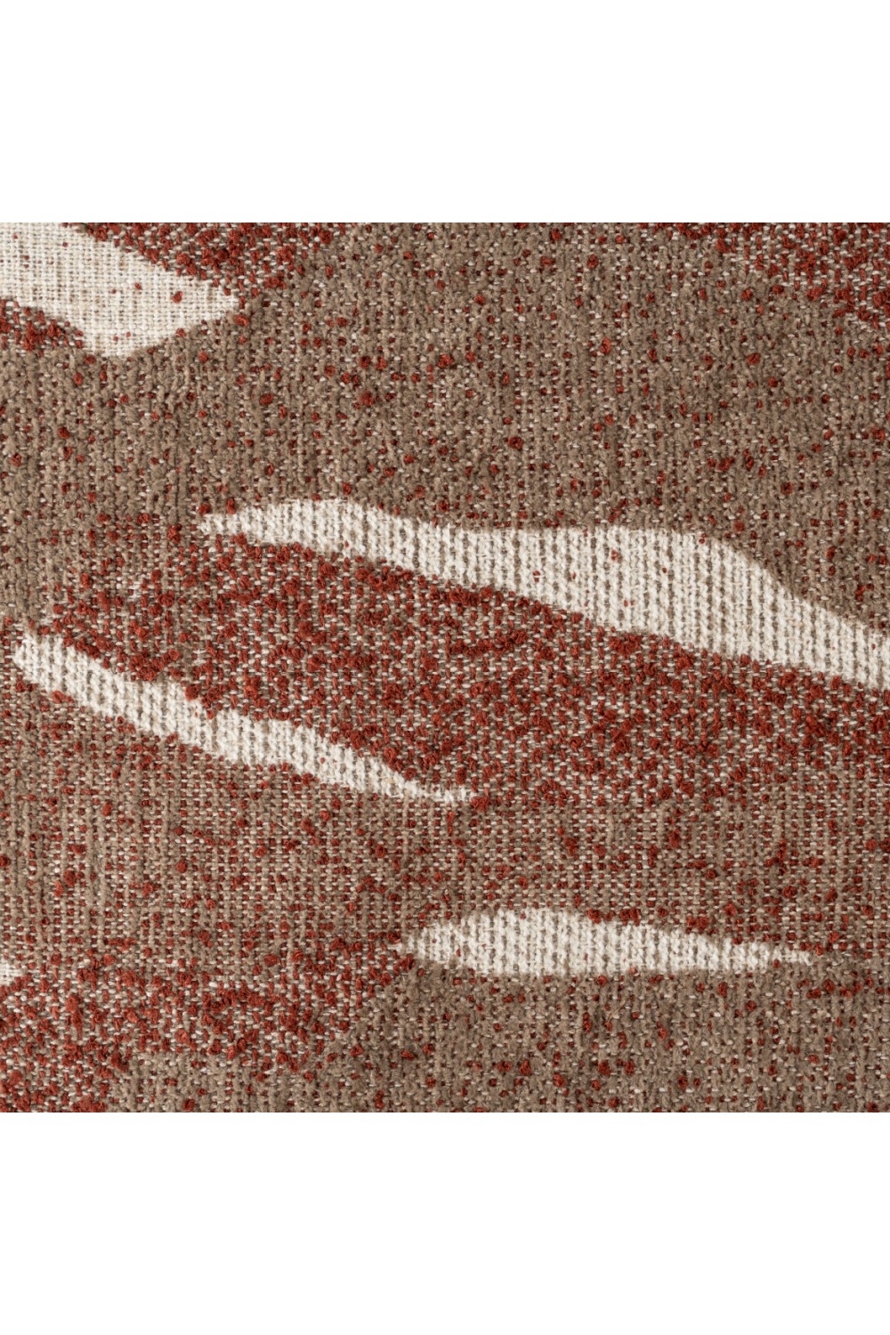 Printed Fabric Square Pouf S | Oroa.com