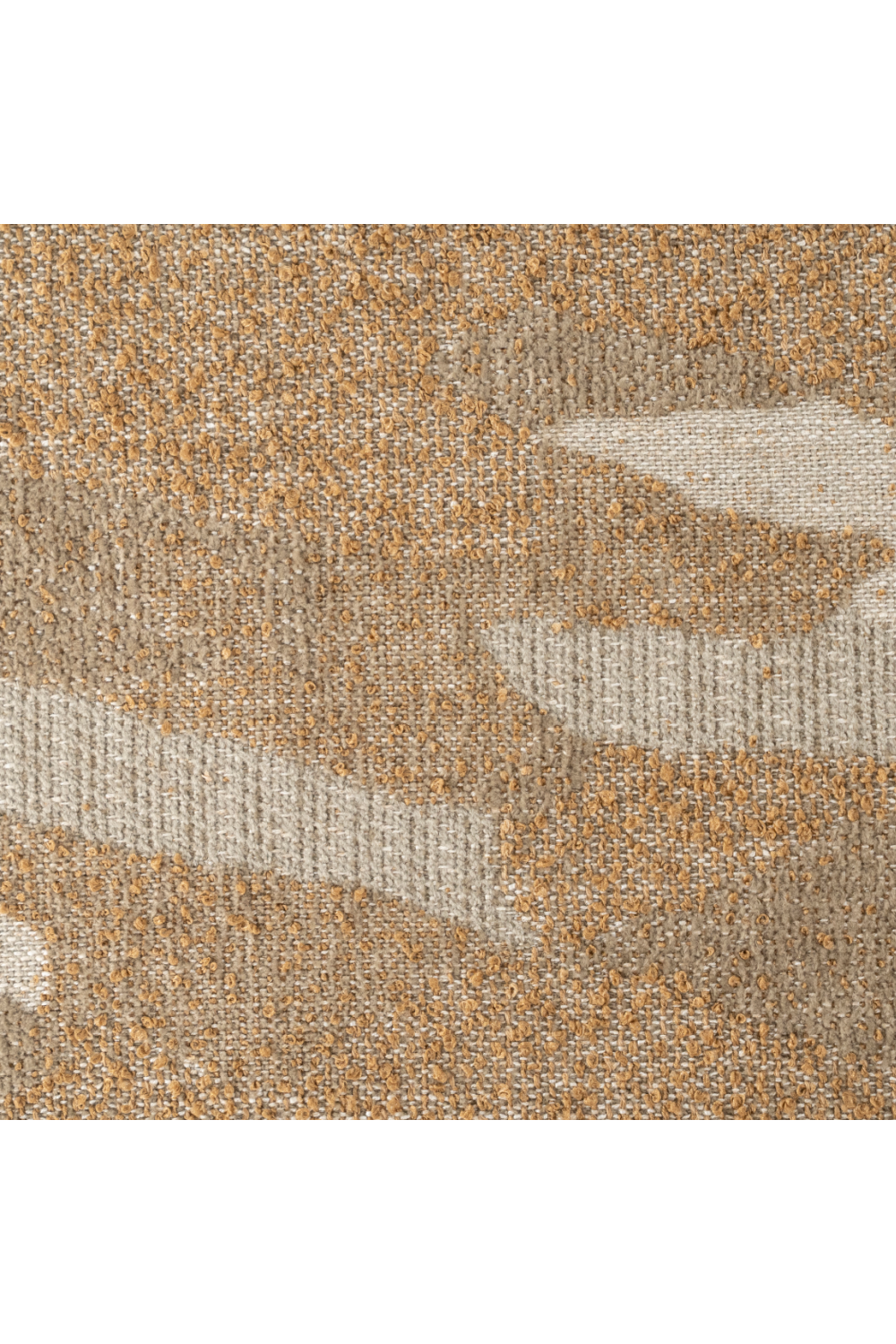 Printed Fabric Square Pouf S | By-Boo Rytm | Oroa.com