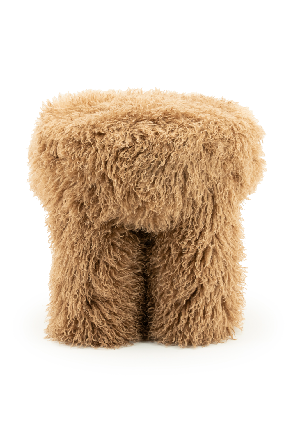 Shaggy Fur Stool | By-Boo Doodly | Oroa.com