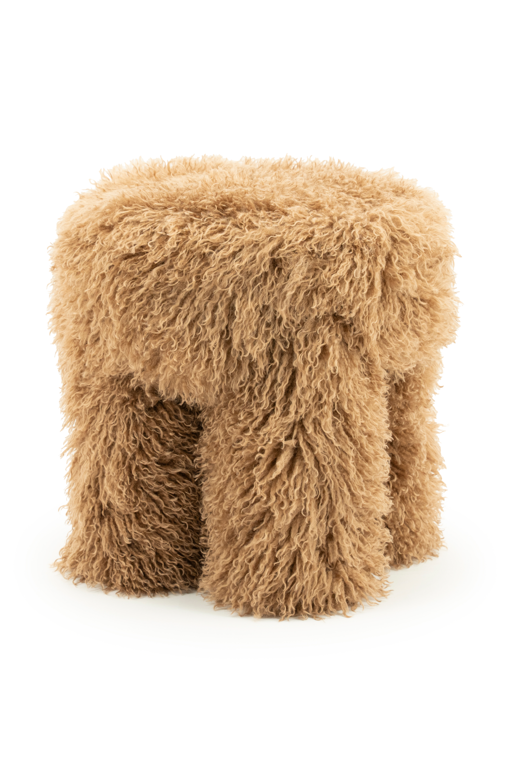 Shaggy Fur Stool | By-Boo Doodly | Oroa.com