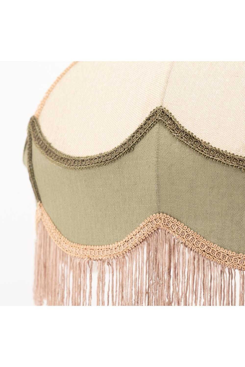 Jute Fringed Pendant Lamp | By-Boo Fringalooo | Oroa.com