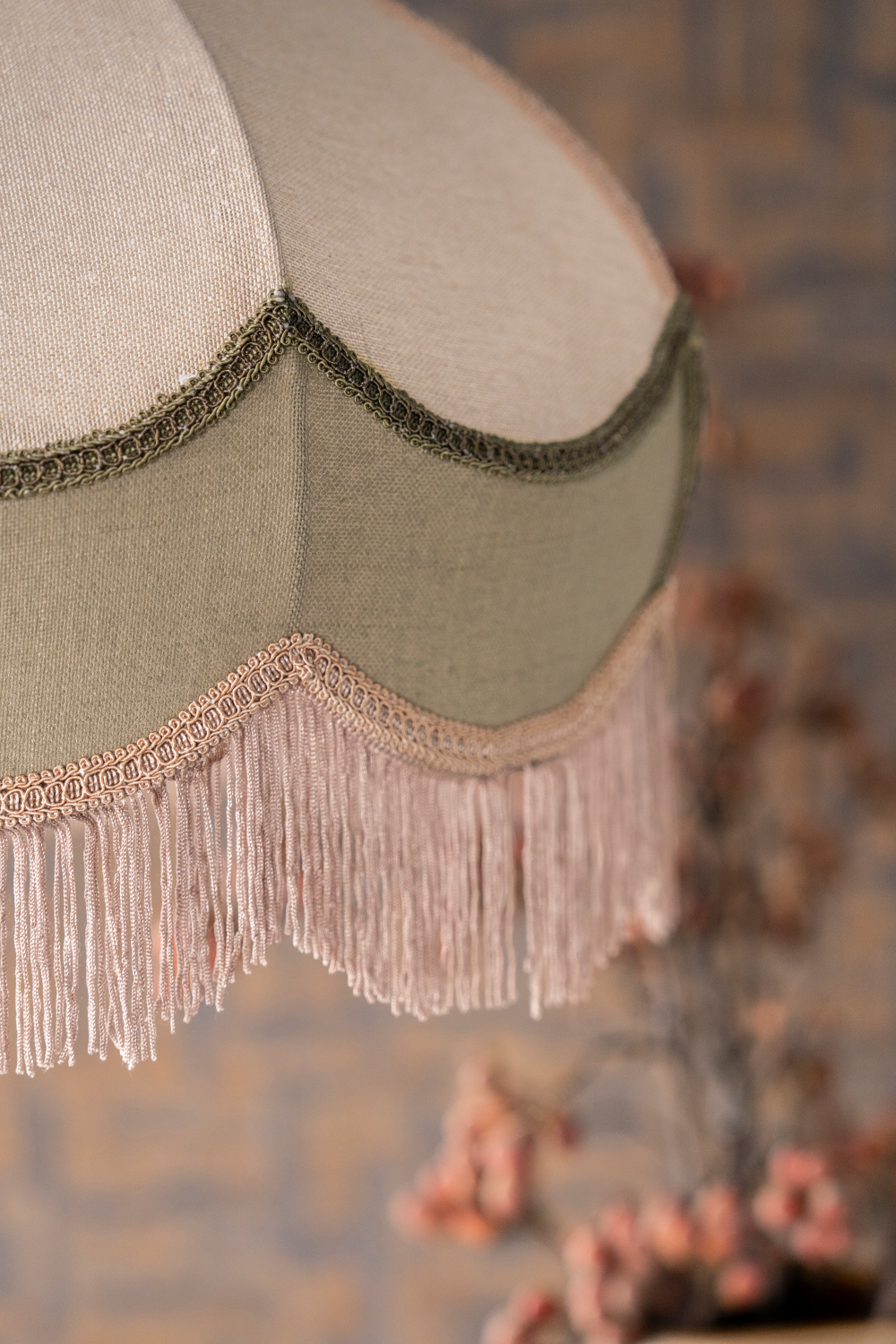 Jute Fringed Pendant Lamp | By-Boo Fringalooo | Oroa.com