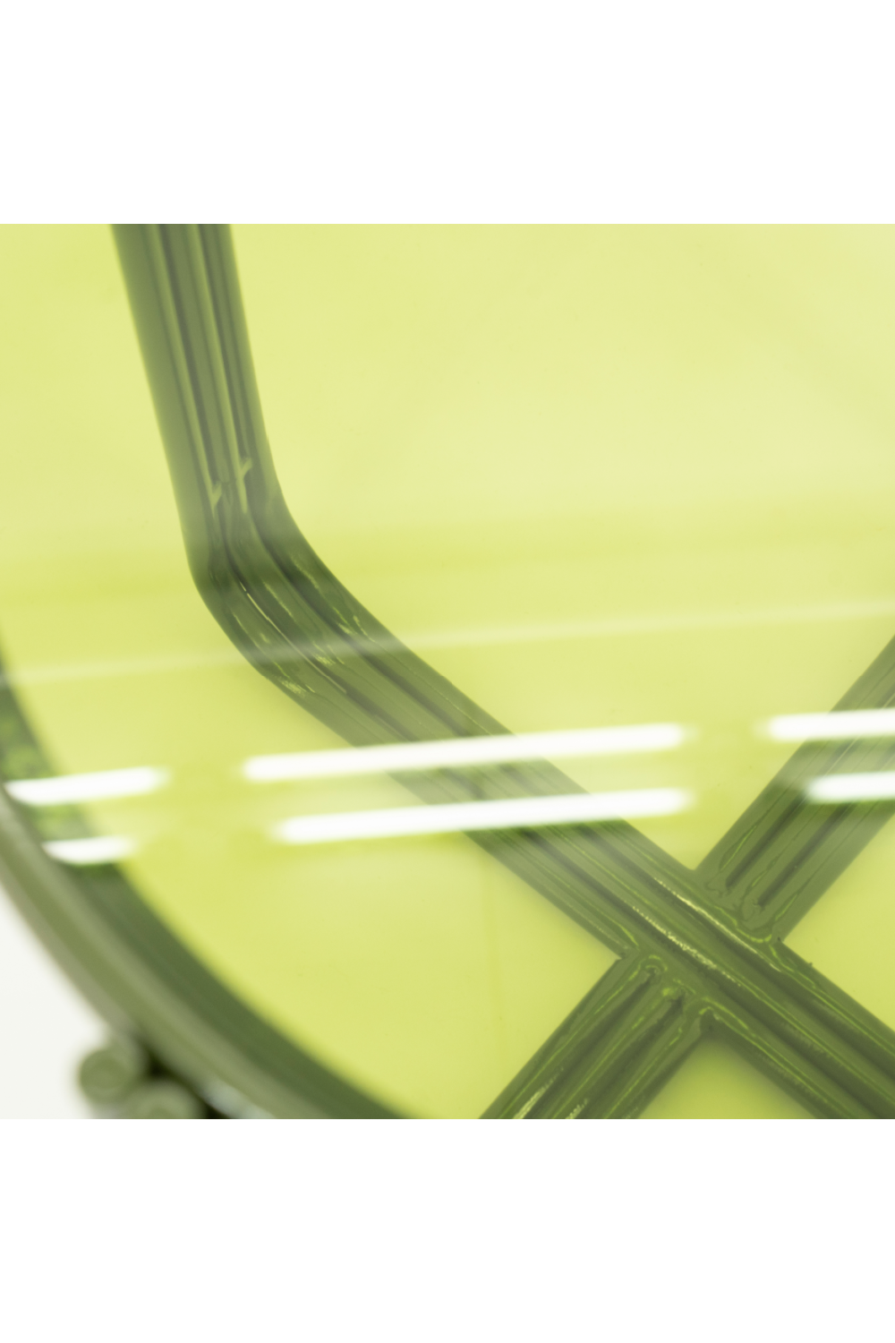 Cruciform Base Glass Side Table | By-Boo Groovy | Oroa.com