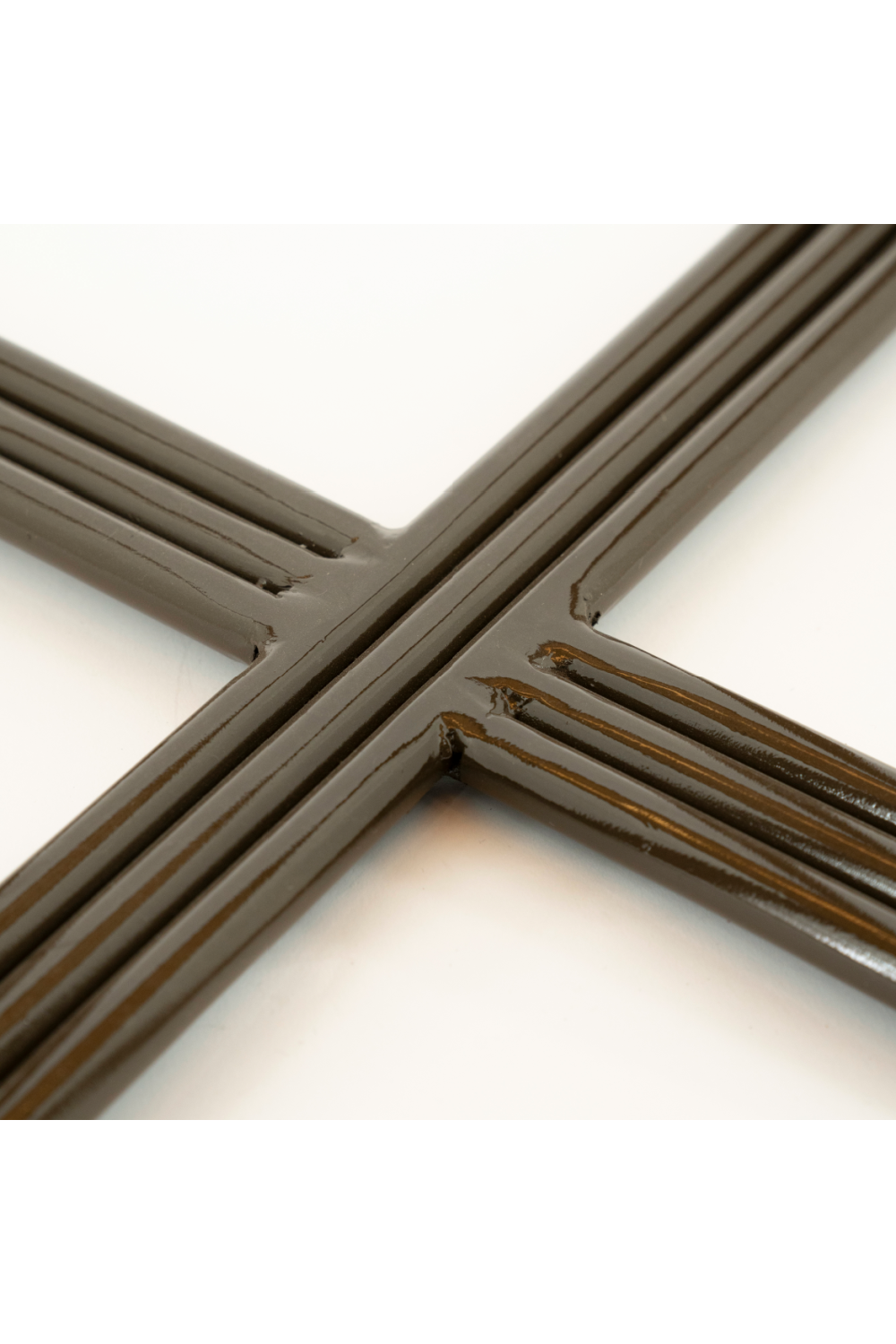 Cruciform Base Glass Side Table | By-Boo Groovy | Oroa.com