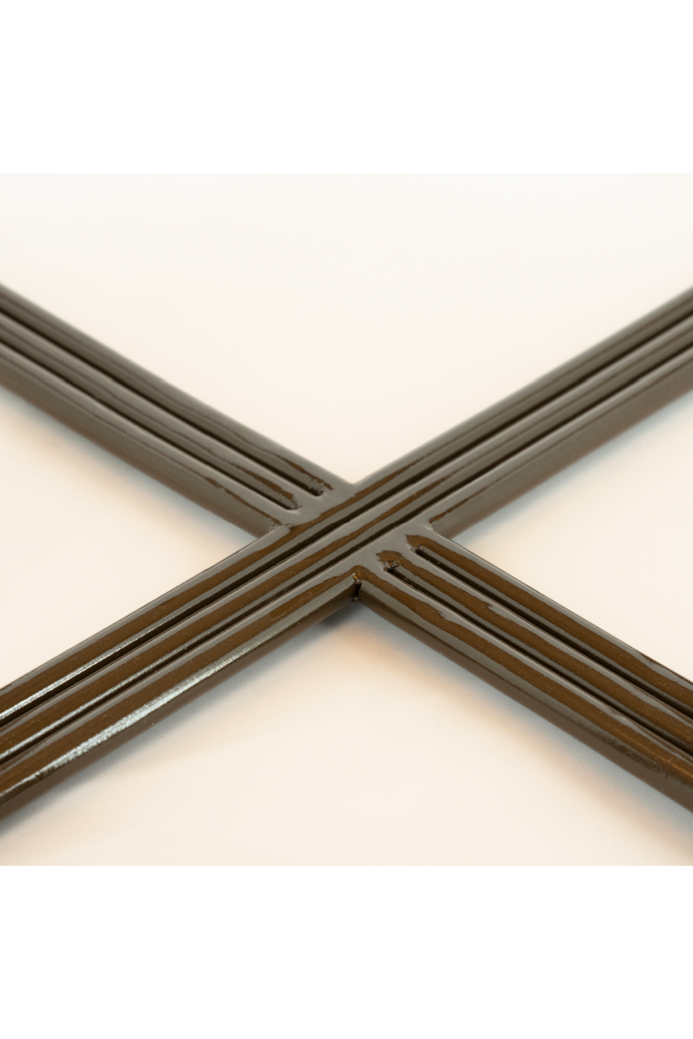 Cruciform Base Glass Coffee Table | Oroa.com