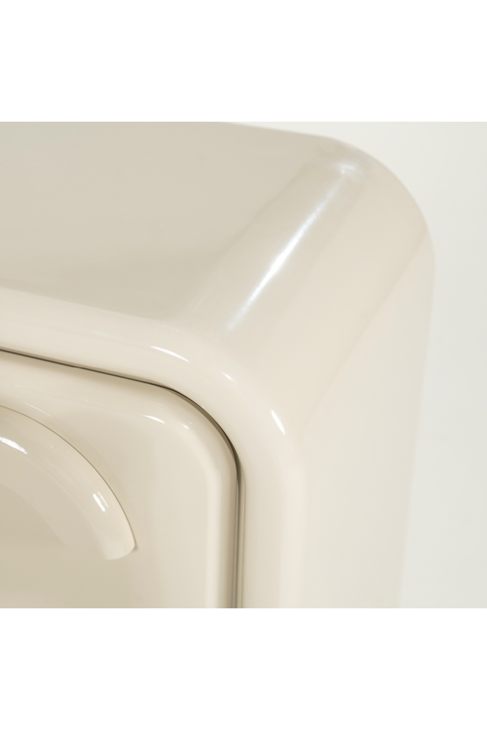 High-gloss 2-Drawer Cabinet S | Oroa.com