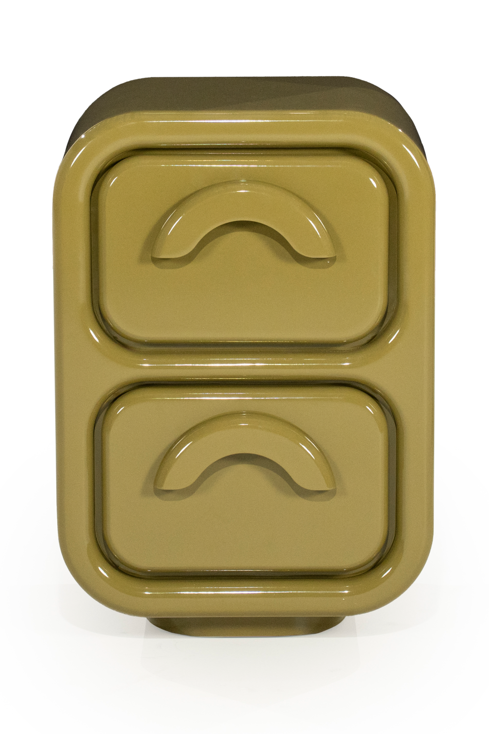 High-gloss 2-Drawer Cabinet S | By-Boo Gubby | Oroa.com