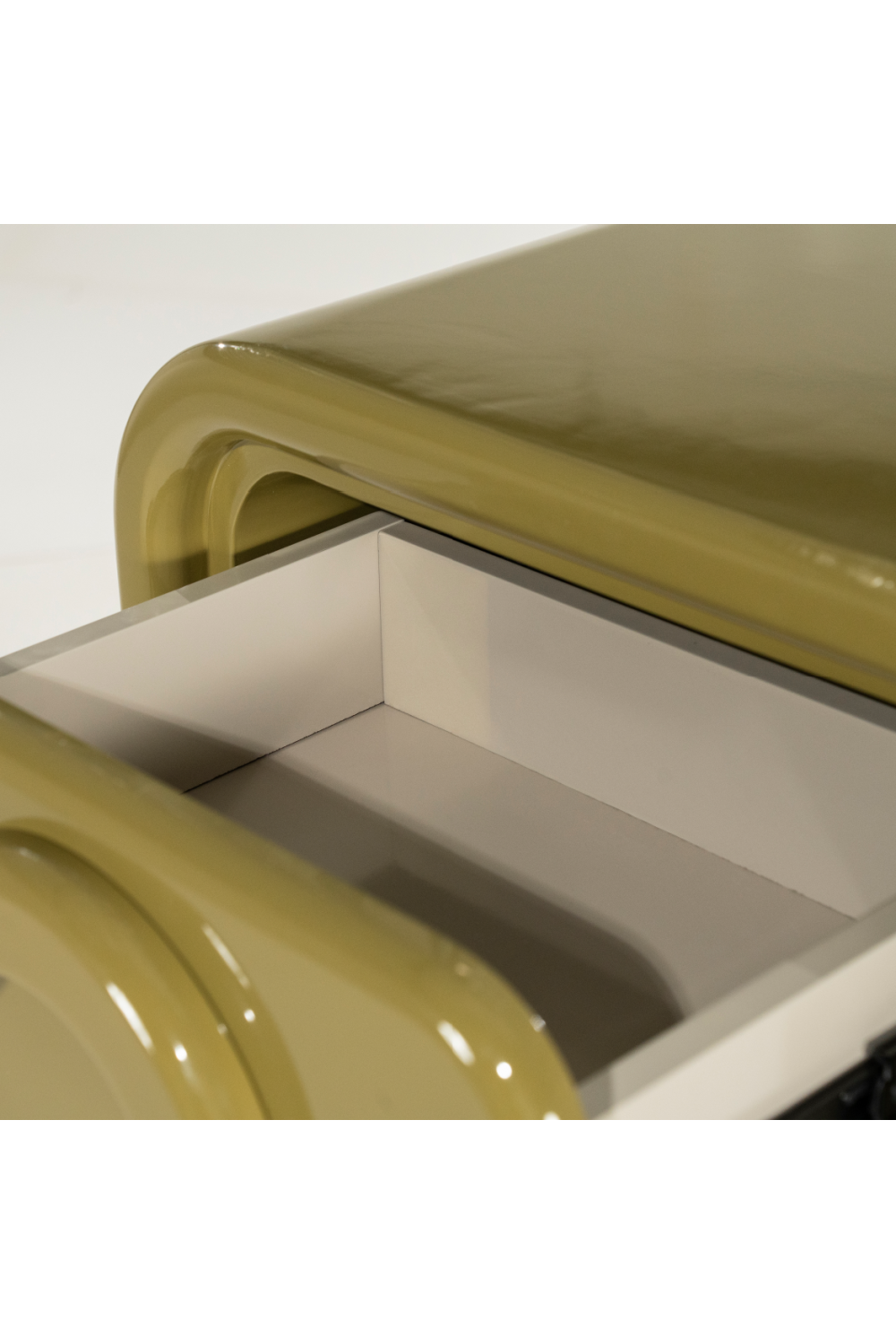 High-gloss 4-Drawer Cabinet L | Oroa.com