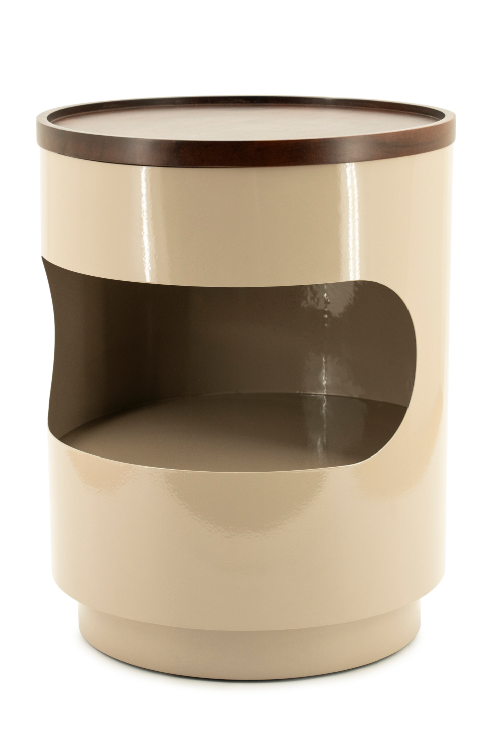 Round Oak Side Table | By-Boo Tondo | Oroa.com